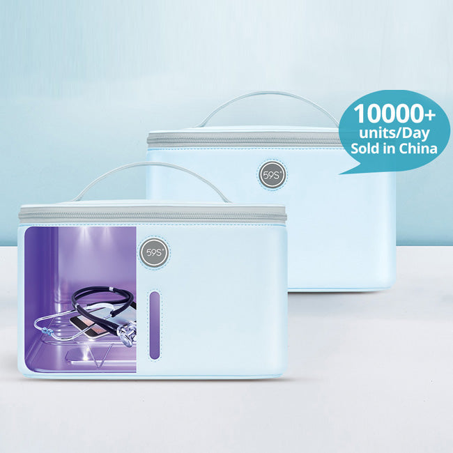 59S UV Light Sanitizer bag with 24 UVC Leds | Hospital Grade